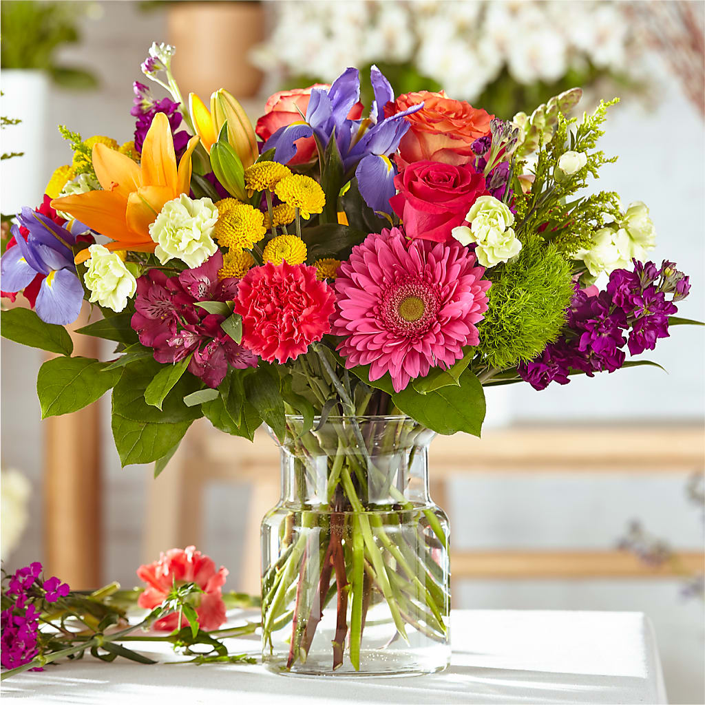 Bold & Bright – A Florist Original – MARY'S GIFT SHOP, Watsonville CA