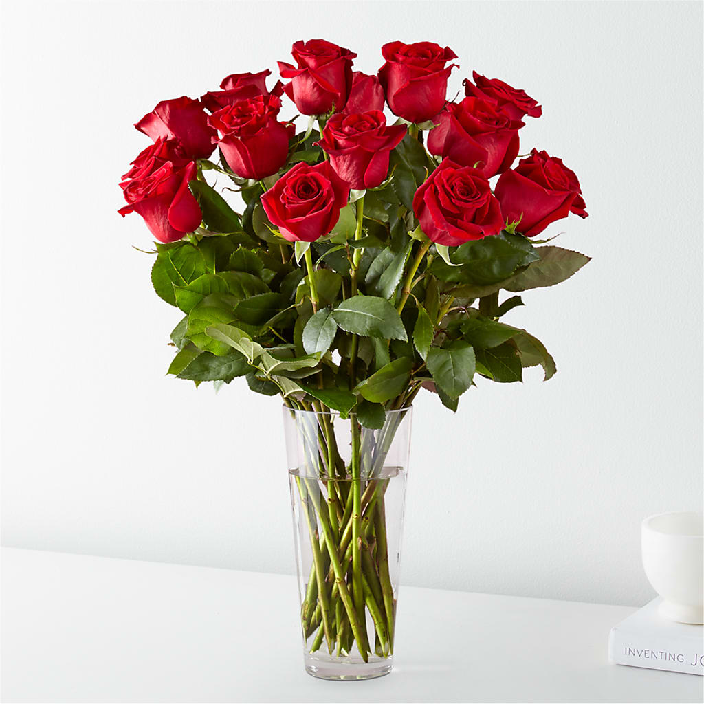 Long Stem Red Rose Bouquet – MARY'S GIFT SHOP, Watsonville CA