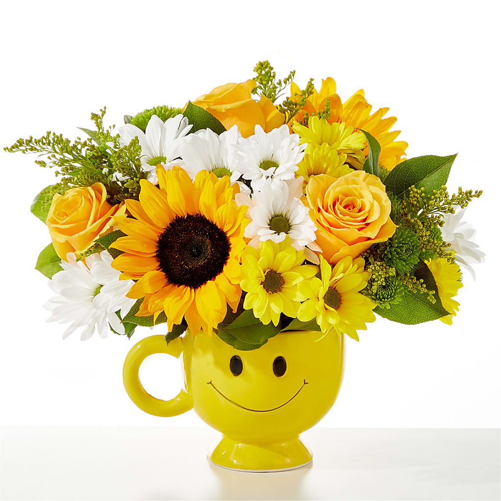 Be Happy Bouquet – MARY'S GIFT SHOP, Watsonville CA