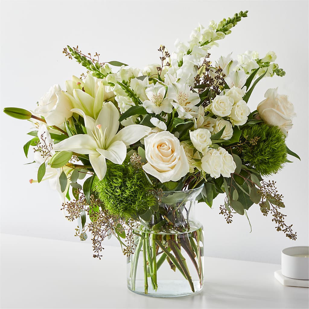 Fresh Linen Bouquet – MARY'S GIFT SHOP, Watsonville CA