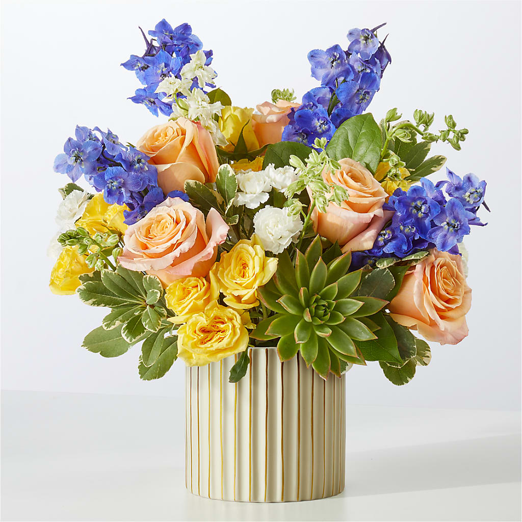Cobalt Reverie Bouquet – MARY'S GIFT SHOP, Watsonville CA