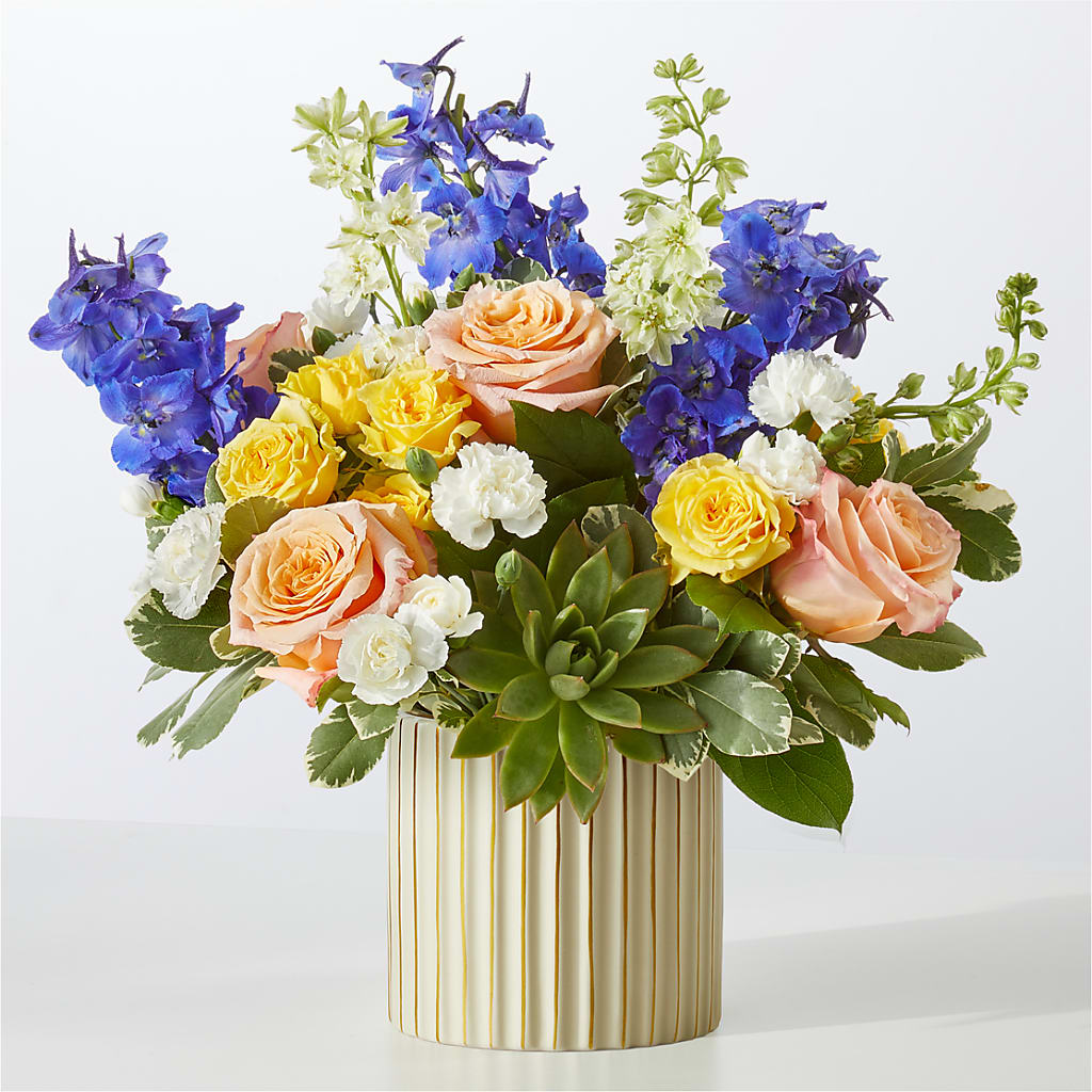 Cobalt Reverie Bouquet – MARY'S GIFT SHOP, Watsonville CA