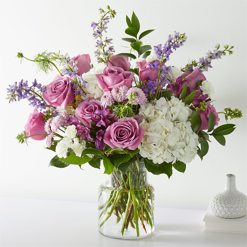 Violet Caress Bouquet – MARY'S GIFT SHOP, Watsonville CA