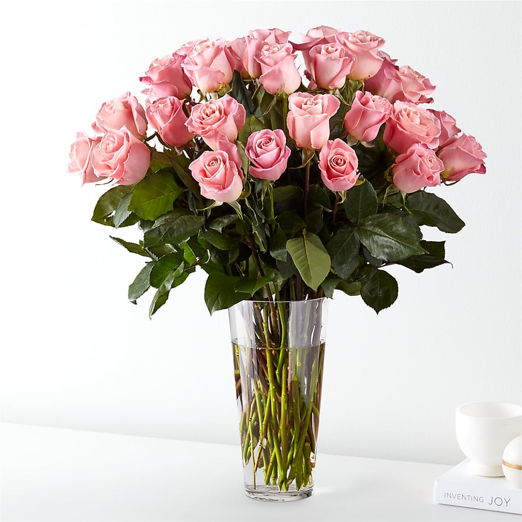 Long Stem Pink Rose Bouquet – MARY'S GIFT SHOP, Watsonville CA