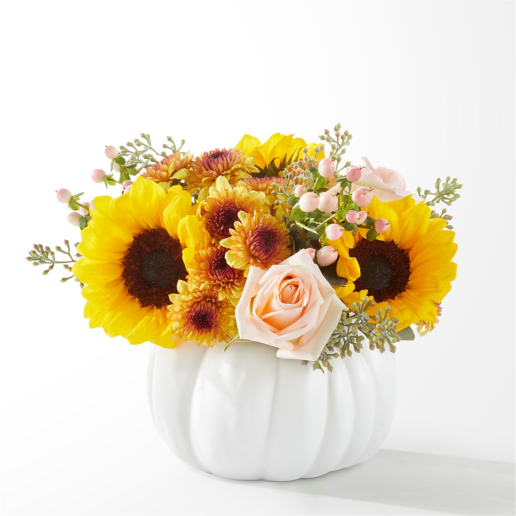 Pumpkin to Talk About Bouquet – MARY'S GIFT SHOP, Watsonville CA