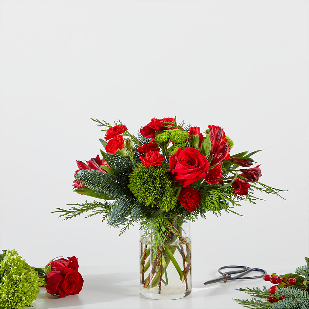 Merry Moment Bouquet – A Florist Original – MARY'S GIFT SHOP, Watsonville CA