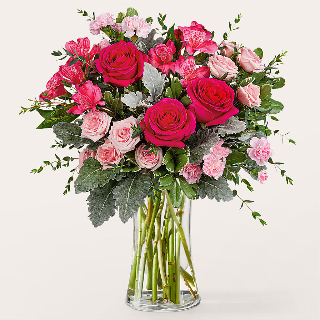 Tickled Pink Bouquet – MARY'S GIFT SHOP, Watsonville CA