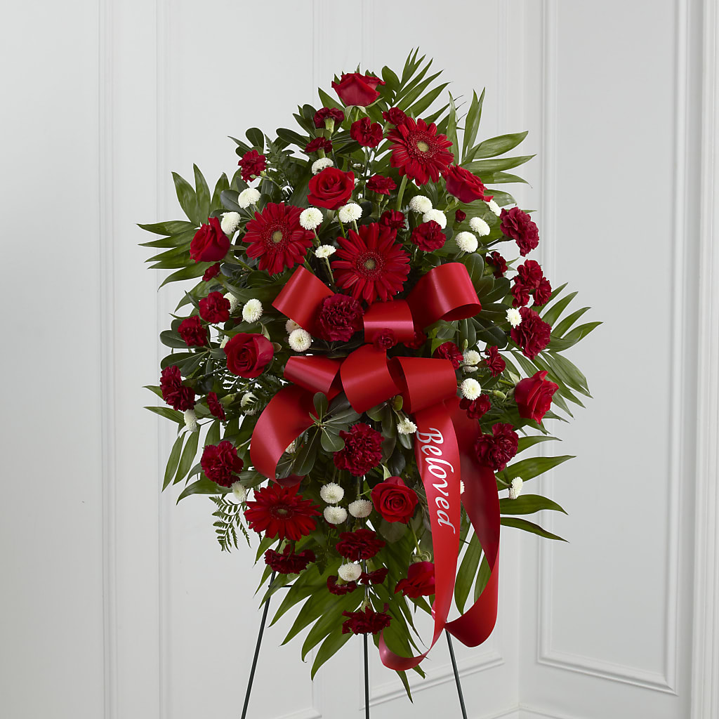 Treasured Memories Standing Spray – MARY'S GIFT SHOP, Watsonville CA