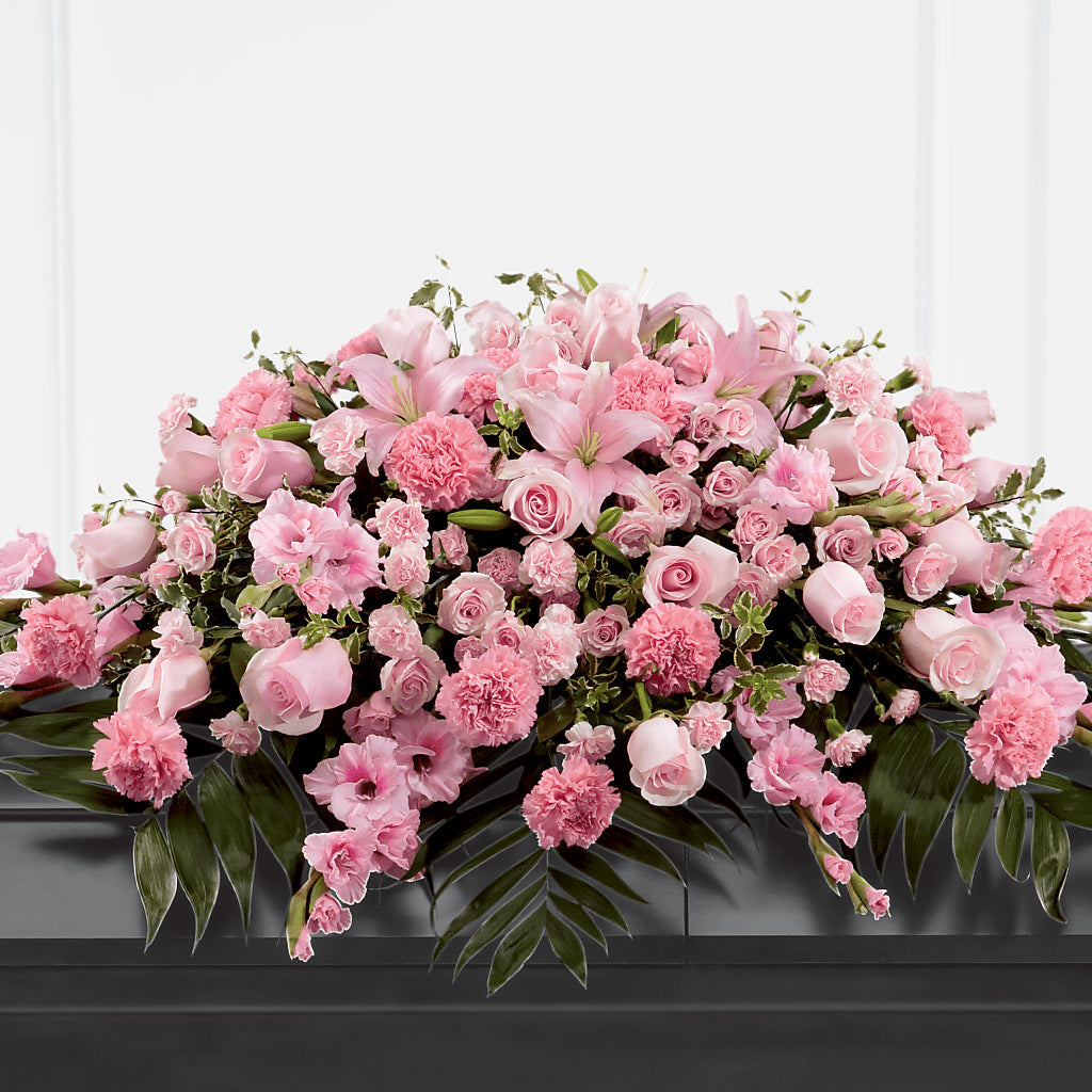 Garden of Comfort Casket Spray (Standard) – MARY'S GIFT SHOP, Watsonville CA