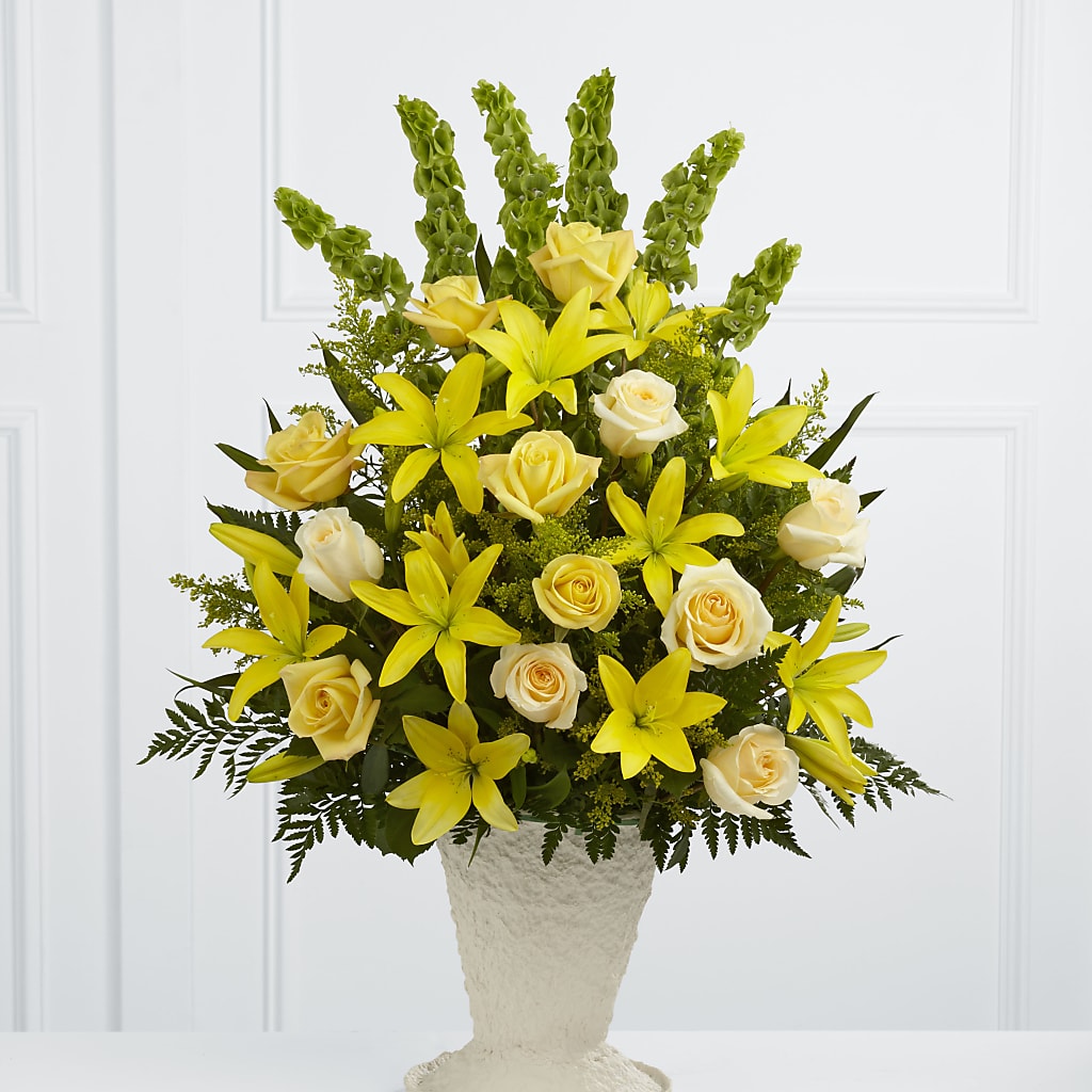 Golden Memories Arrangement – MARY'S GIFT SHOP, Watsonville CA