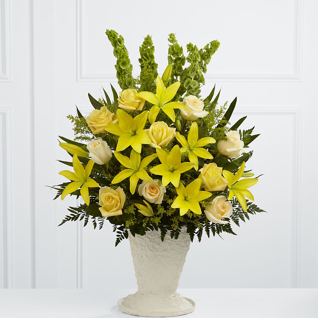 Golden Memories Arrangement – MARY'S GIFT SHOP, Watsonville CA