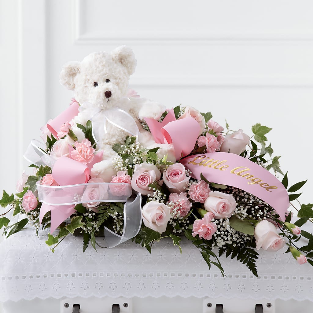 Touch of Sympathy Casket Spray – MARY'S GIFT SHOP, Watsonville CA