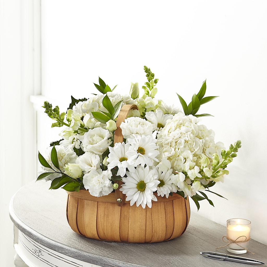 Pure Ivory Basket – MARY'S GIFT SHOP, Watsonville CA