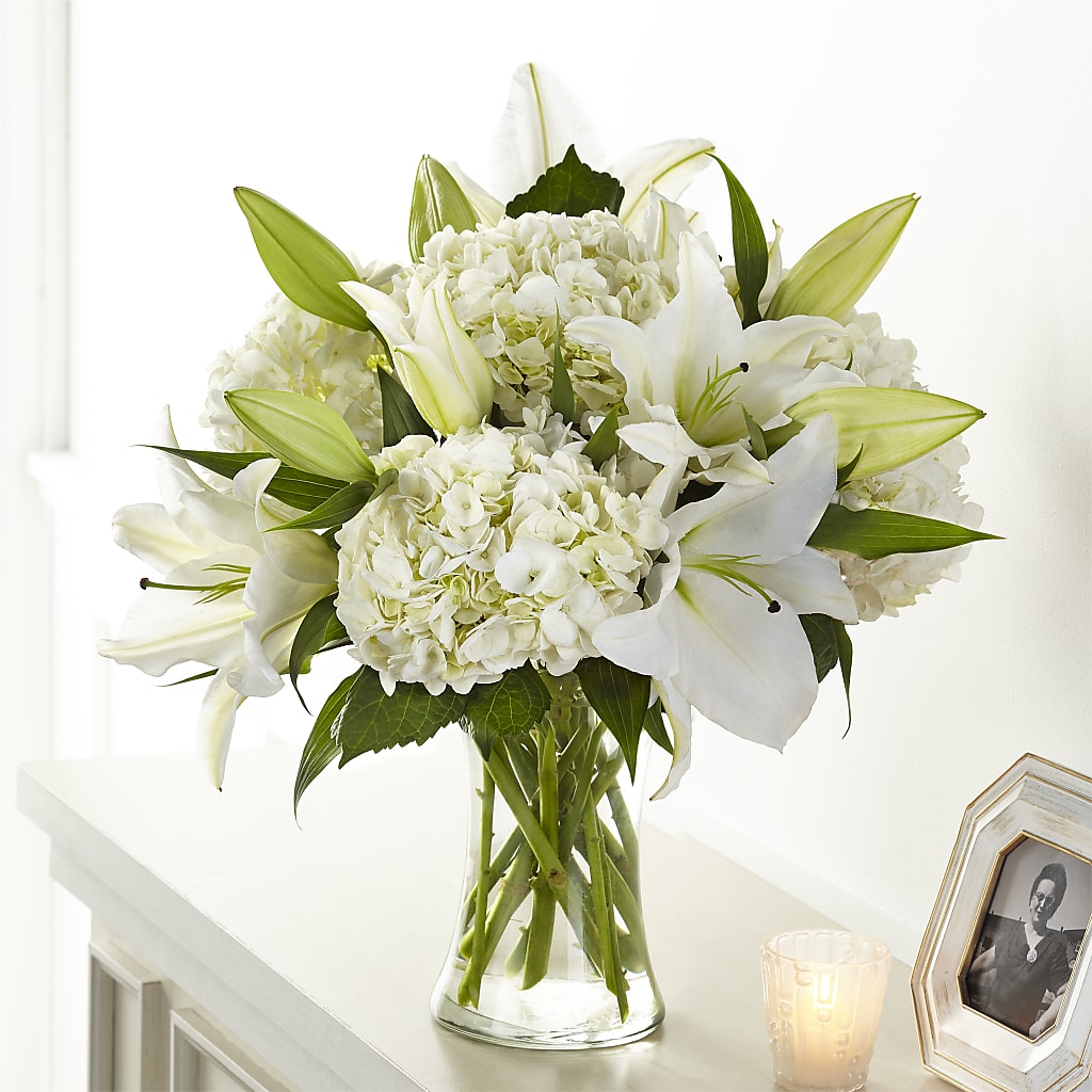 Compassionate Lily Bouquet – MARY'S GIFT SHOP, Watsonville CA