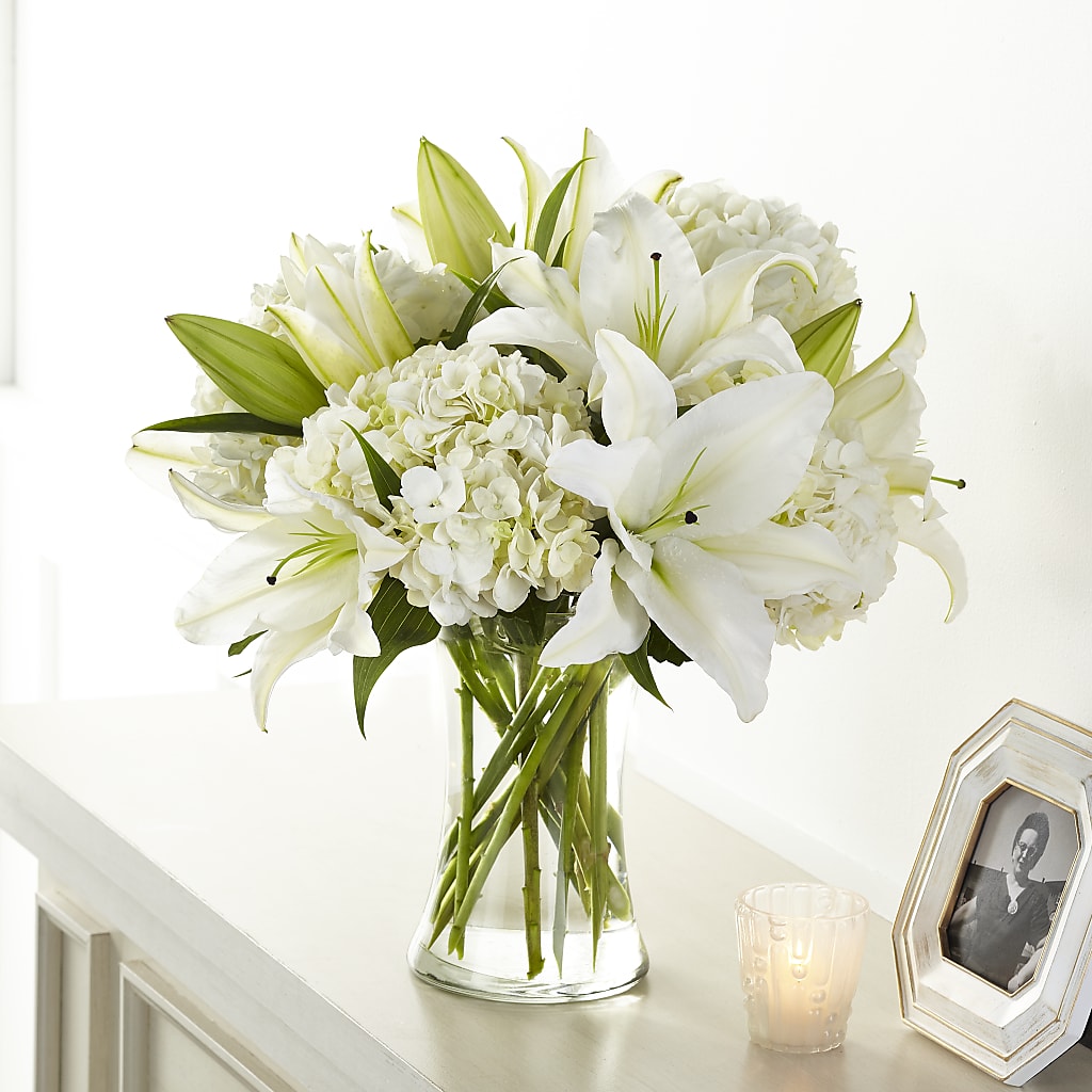 Compassionate Lily Bouquet – MARY'S GIFT SHOP, Watsonville CA