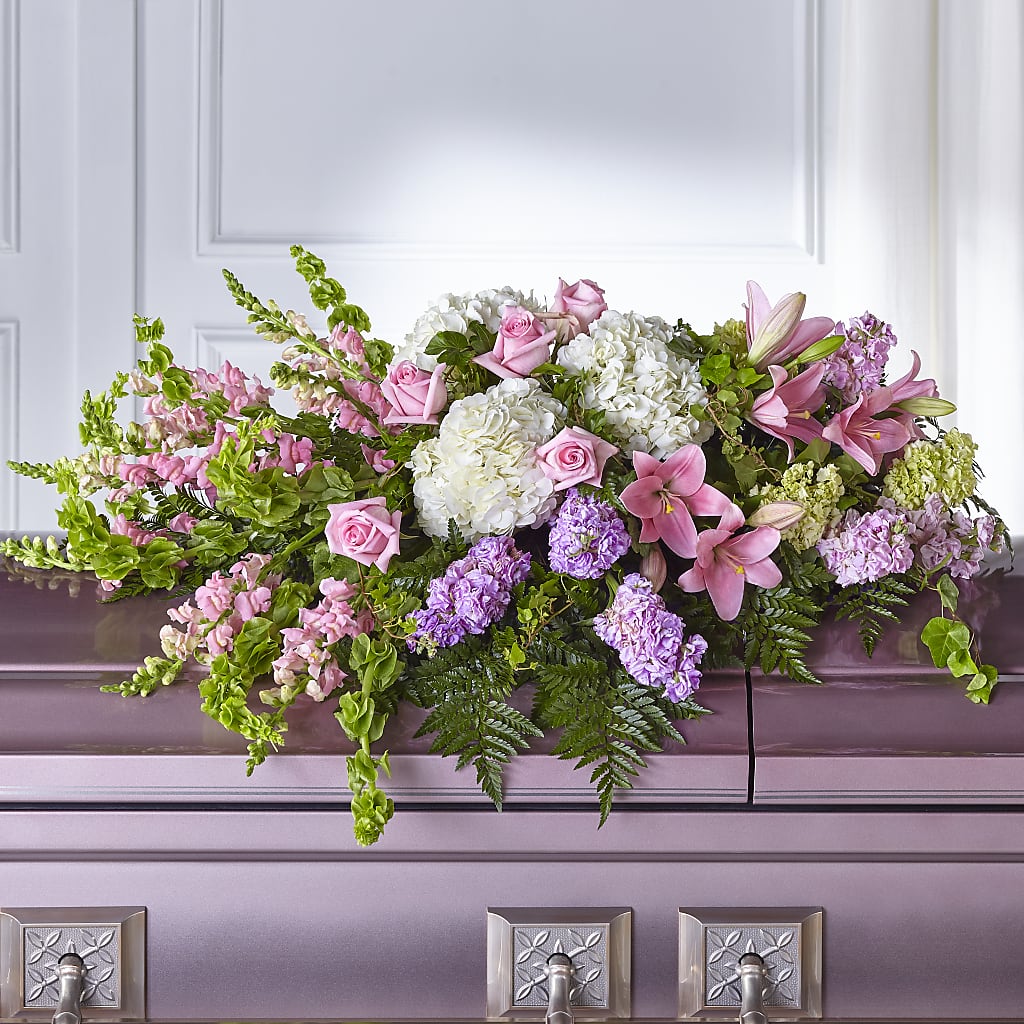 Life's Gratitude Casket Spray – MARY'S GIFT SHOP, Watsonville CA