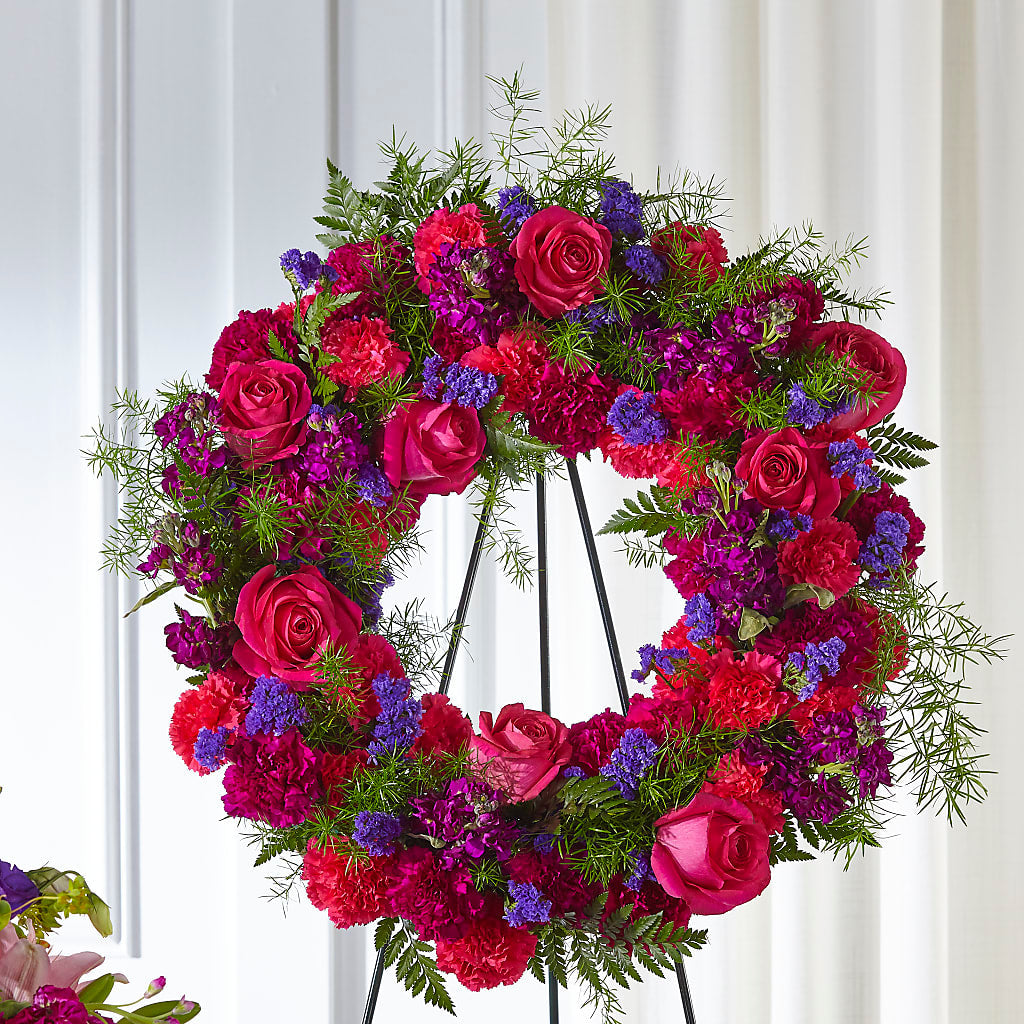 Calming Colors Wreath – MARY'S GIFT SHOP, Watsonville CA