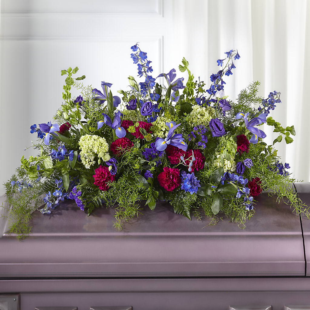 Always Treasured Casket Spray – MARY'S GIFT SHOP, Watsonville CA