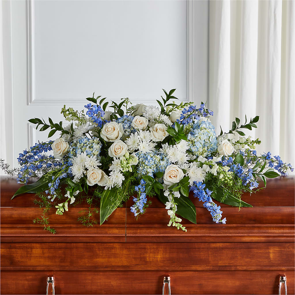 Timeless Essence Casket Spray – MARY'S GIFT SHOP, Watsonville CA