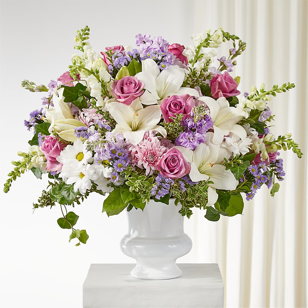 Remarkable Life Urn Arrangement – MARY'S GIFT SHOP, Watsonville CA