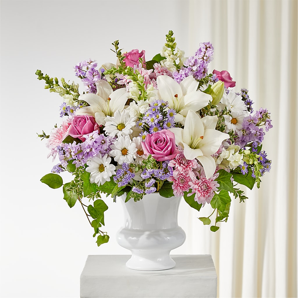 Remarkable Life Urn Arrangement – MARY'S GIFT SHOP, Watsonville CA