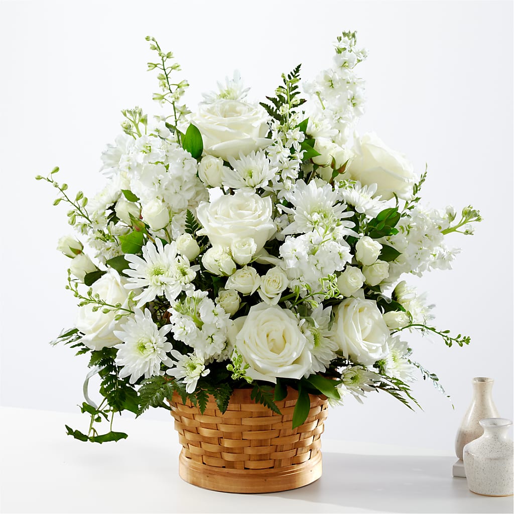 Heartfelt Condolences Arrangement – MARY'S GIFT SHOP, Watsonville CA