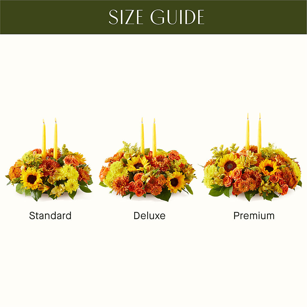 Autumn Harmony Centerpiece – MARY'S GIFT SHOP, Watsonville CA