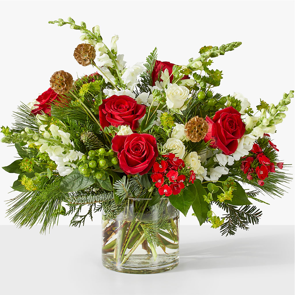 Deck the Halls Bouquet – MARY'S GIFT SHOP, Watsonville CA