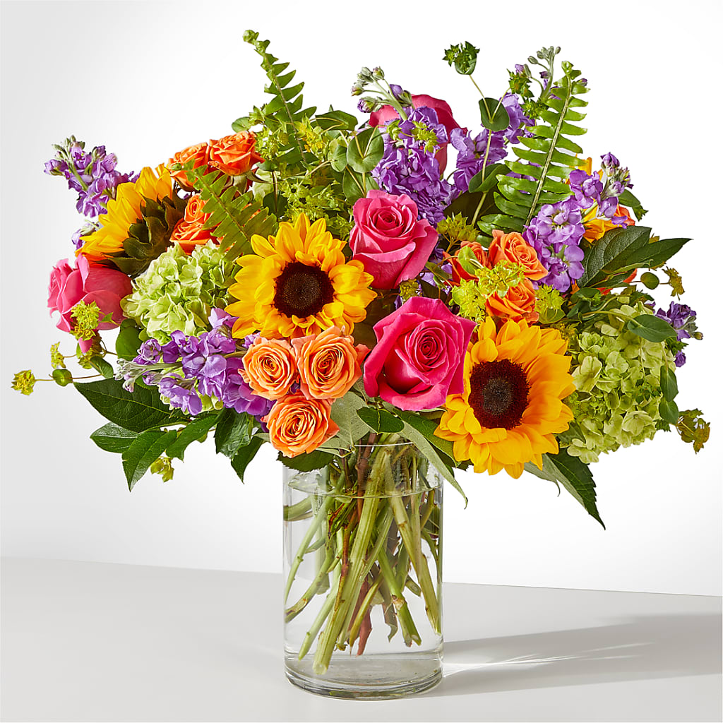 Vibrant Greetings Bouquet – MARY'S GIFT SHOP, Watsonville CA