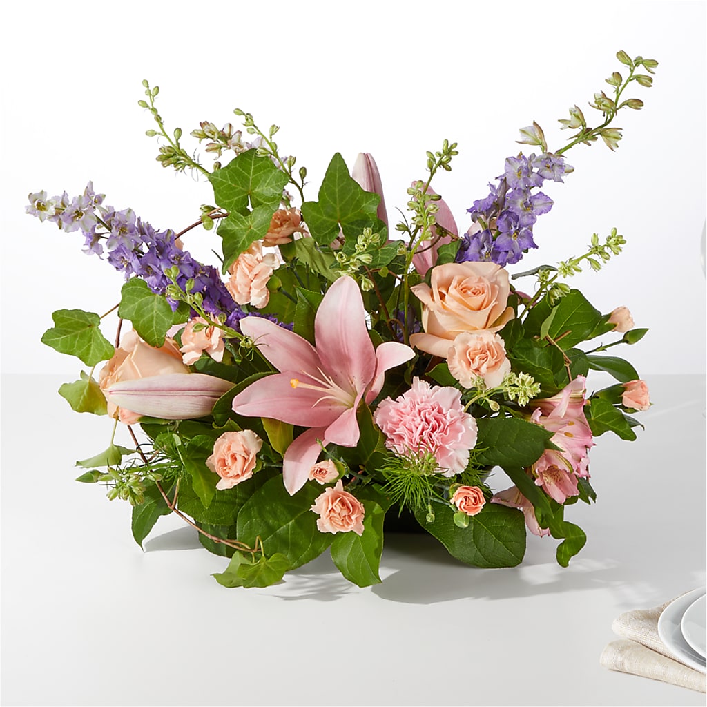 Blossom Time Centerpiece – MARY'S GIFT SHOP, Watsonville CA