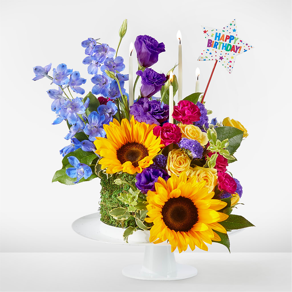 Star of the Day Floral Cake – MARY'S GIFT SHOP, Watsonville CA