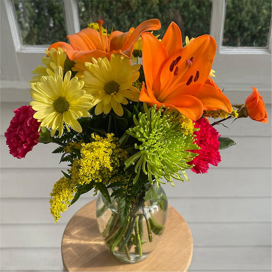 Bold & Bright – A Florist Original – MARY'S GIFT SHOP, Watsonville CA