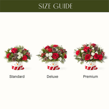 Jolly Snowman Bouquet – MARY'S GIFT SHOP, Watsonville CA