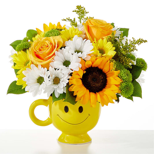 Be Happy Bouquet – MARY'S GIFT SHOP, Watsonville CA