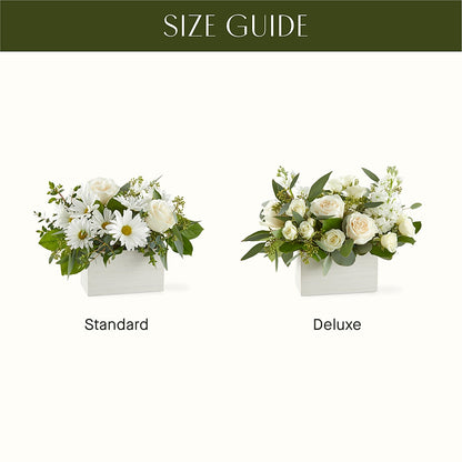 Fresh Linen Box Bouquet – MARY'S GIFT SHOP, Watsonville CA