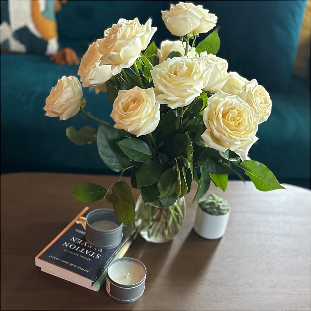 Long Stem Yellow Rose Bouquet – MARY'S GIFT SHOP, Watsonville CA