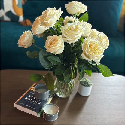 Long Stem Yellow Rose Bouquet – MARY'S GIFT SHOP, Watsonville CA