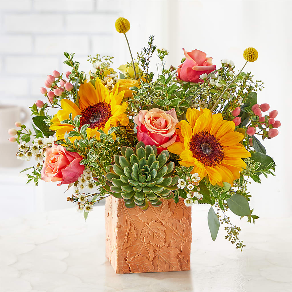 Sunflower Season Bouquet – MARY'S GIFT SHOP, Watsonville CA