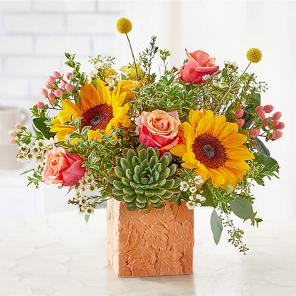 Sunflower Season Bouquet – MARY'S GIFT SHOP, Watsonville CA