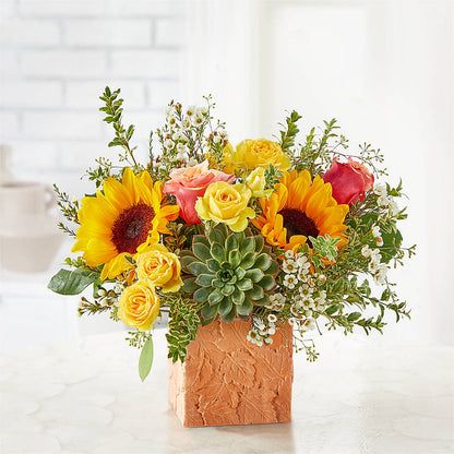 Sunflower Season Bouquet – MARY'S GIFT SHOP, Watsonville CA