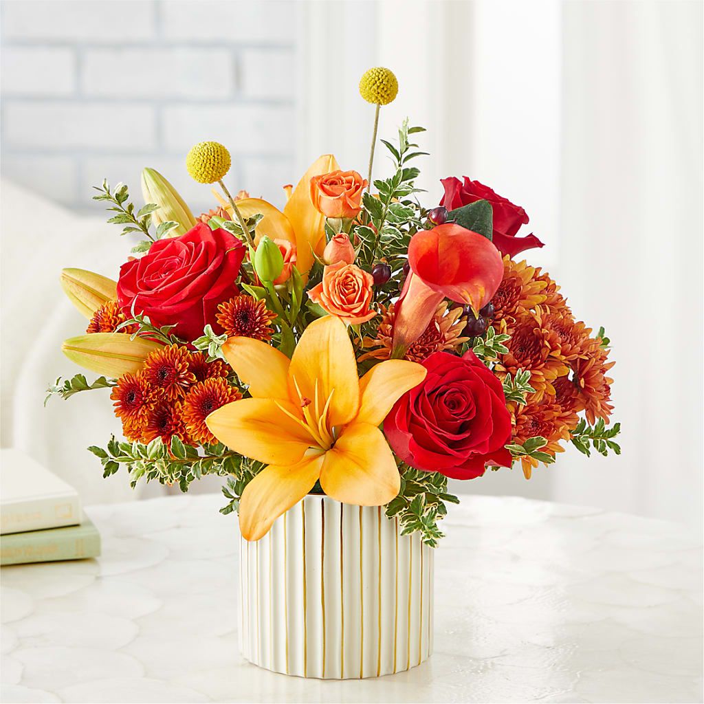Scarlet Skies Bouquet – MARY'S GIFT SHOP, Watsonville CA