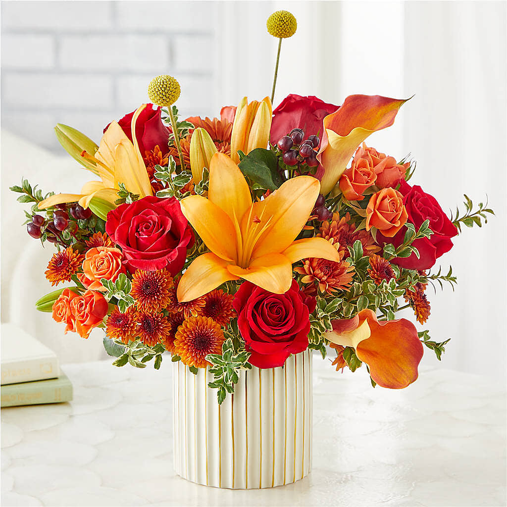 Scarlet Skies Bouquet – MARY'S GIFT SHOP, Watsonville CA