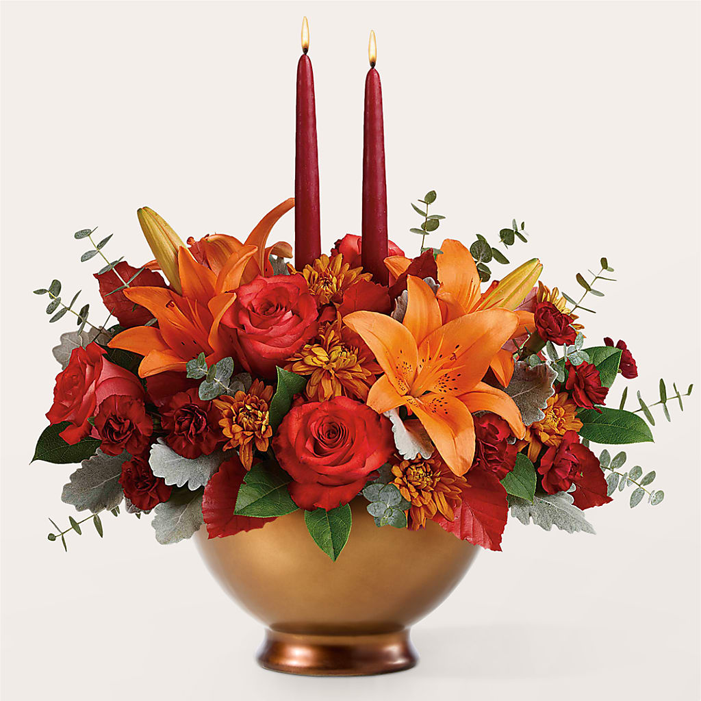 Fruits of Fall Centerpiece – MARY'S GIFT SHOP, Watsonville CA