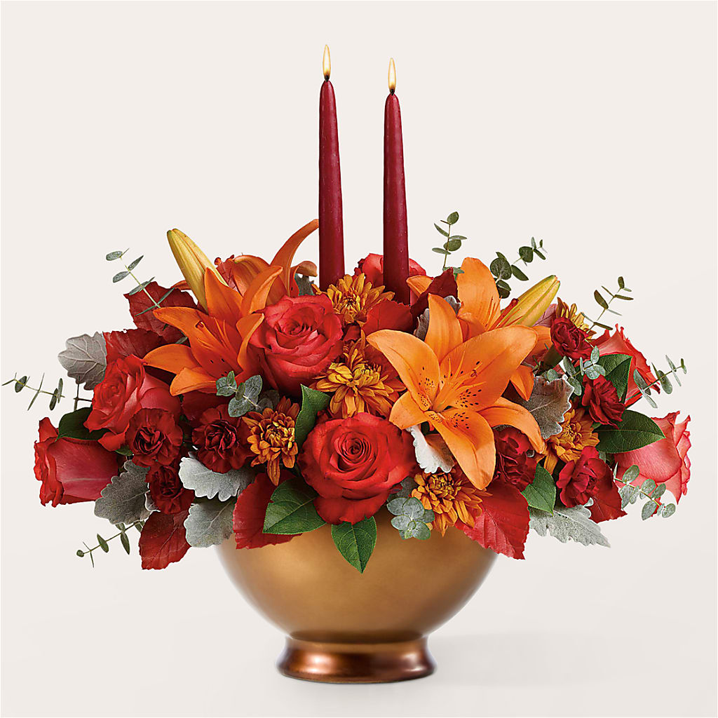 Fruits of Fall Centerpiece – MARY'S GIFT SHOP, Watsonville CA