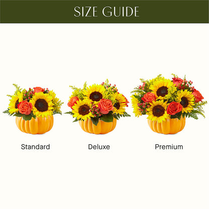 Pick of the Patch Pumpkin Bouquet – MARY'S GIFT SHOP, Watsonville CA