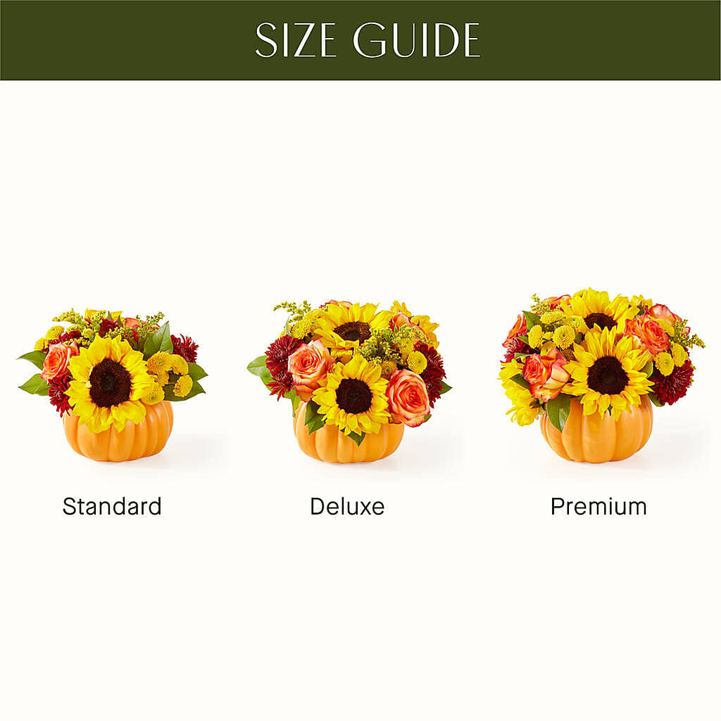 Golden Gourd Pumpkin Bouquet – MARY'S GIFT SHOP, Watsonville CA