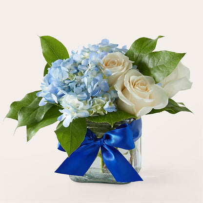Sky Blue Delight Bouquet – MARY'S GIFT SHOP, Watsonville CA