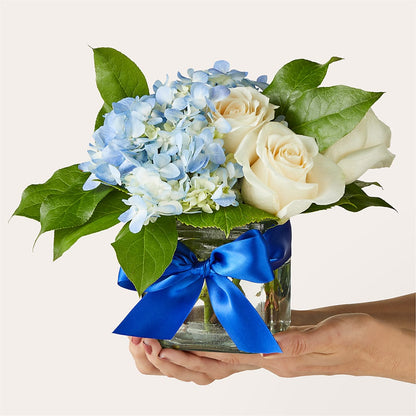 Sky Blue Delight Bouquet – MARY'S GIFT SHOP, Watsonville CA