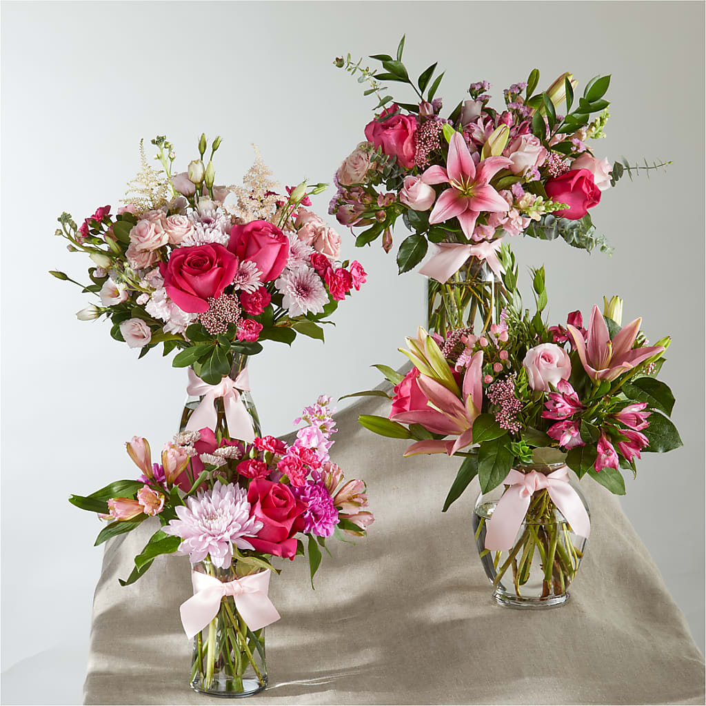 Pink Ribbon - A Florist Original – MARY'S GIFT SHOP, Watsonville CA
