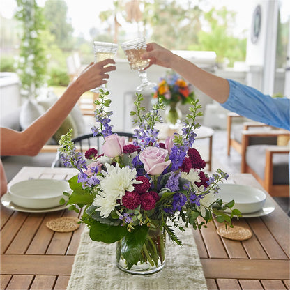 Violet Frost Bouquet – MARY'S GIFT SHOP, Watsonville CA